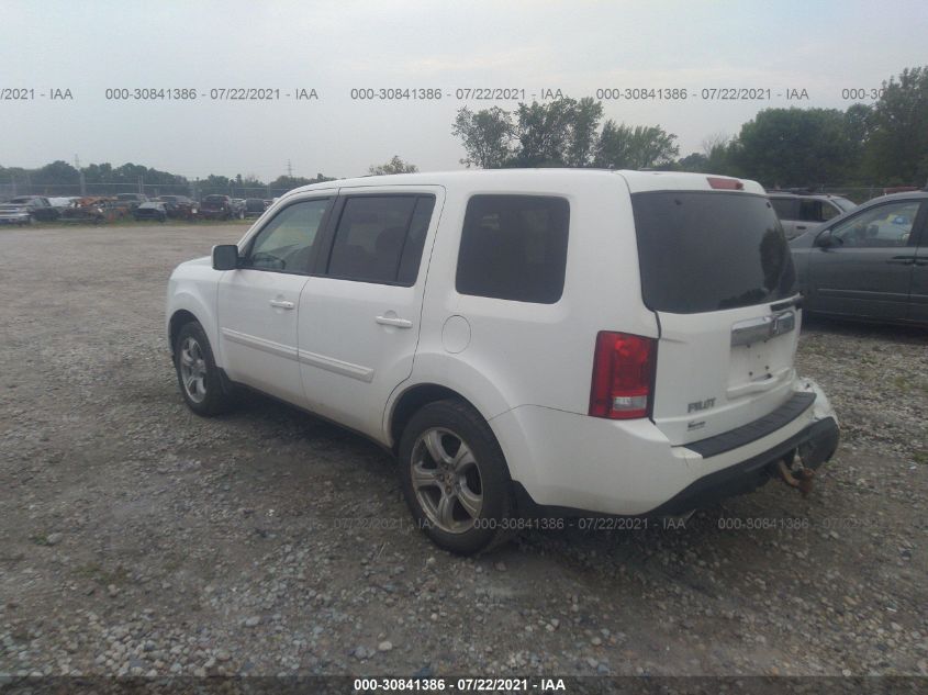 2014 HONDA PILOT EX-L 5FNYF4H54EB028501