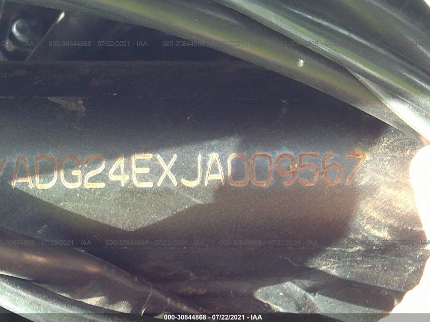 2018 YAMAHA XT250 JYADG24EXJA009567