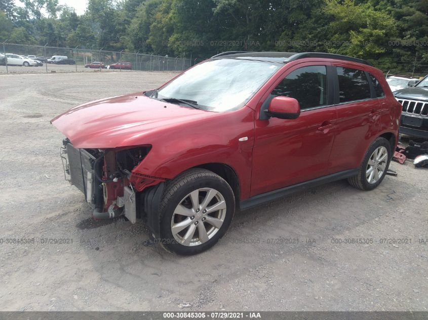 2013 MITSUBISHI OUTLANDER SPORT SE 4A4AR4AU8DE007489