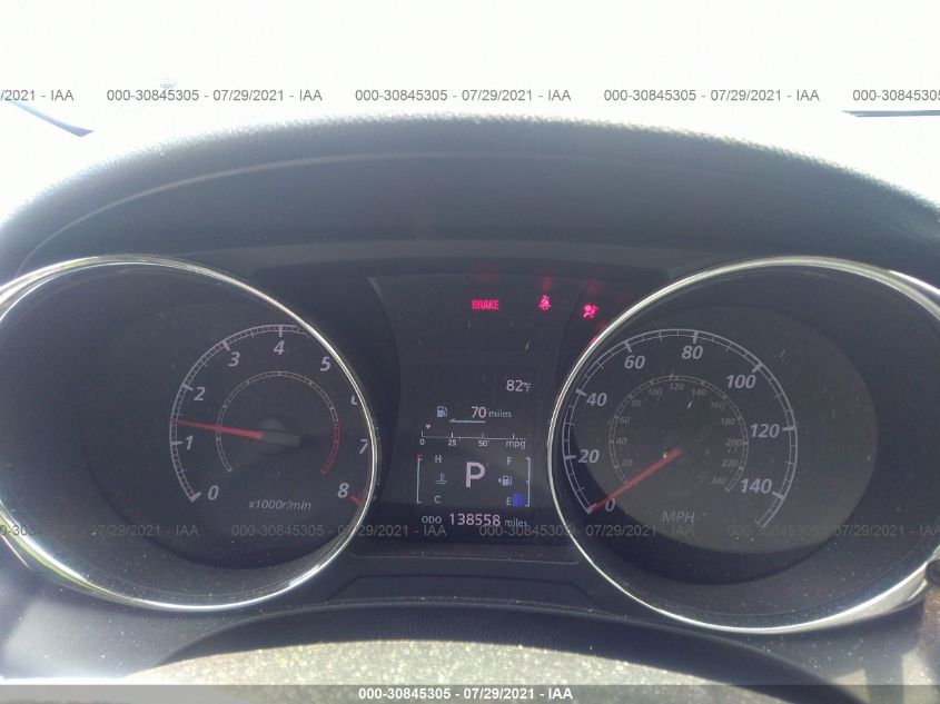 2013 MITSUBISHI OUTLANDER SPORT SE 4A4AR4AU8DE007489
