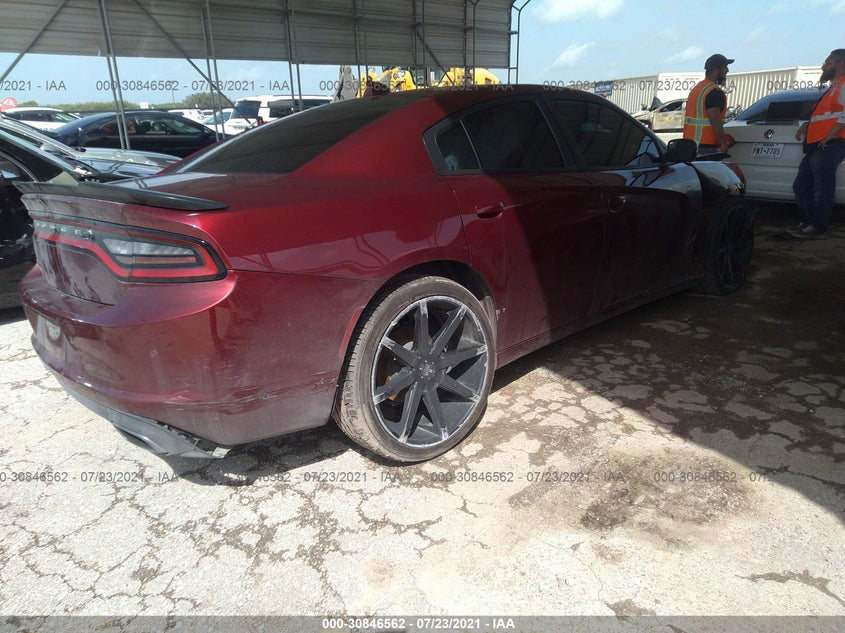 2018 DODGE CHARGER VIN: 2C3CDXHG3JH153923