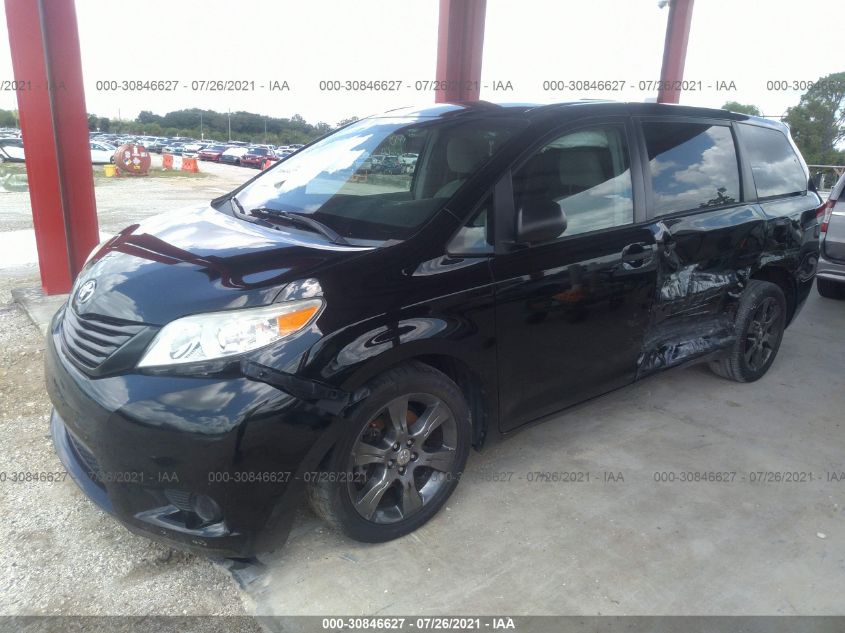 2014 TOYOTA SIENNA L 5TDZK3DCXES501456