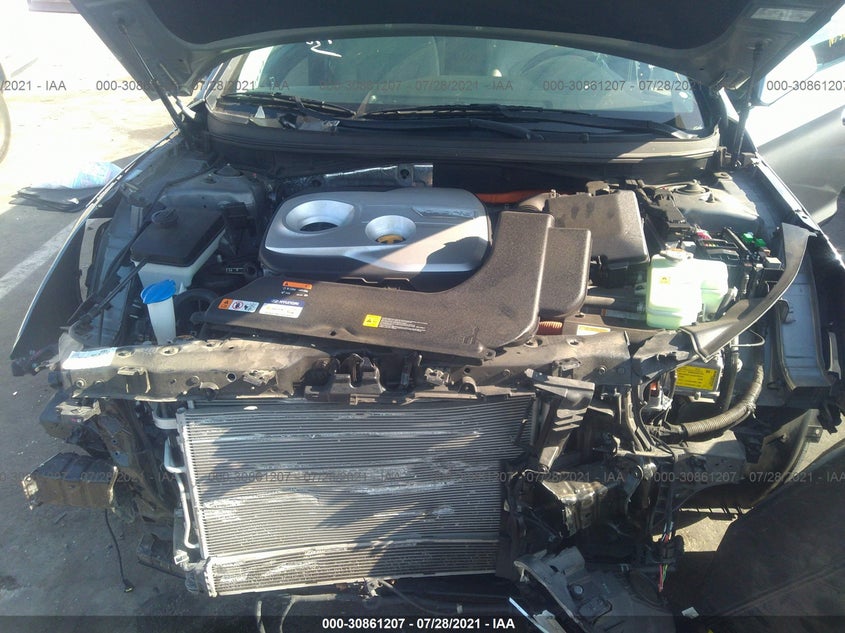 2017 HYUNDAI SONATA VIN: KMHE34L34HA071407