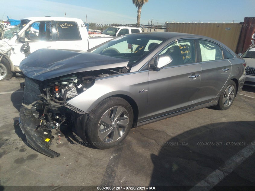 2017 HYUNDAI SONATA VIN: KMHE34L34HA071407