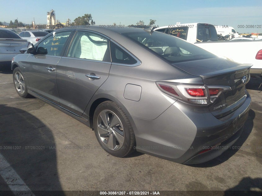 2017 HYUNDAI SONATA VIN: KMHE34L34HA071407
