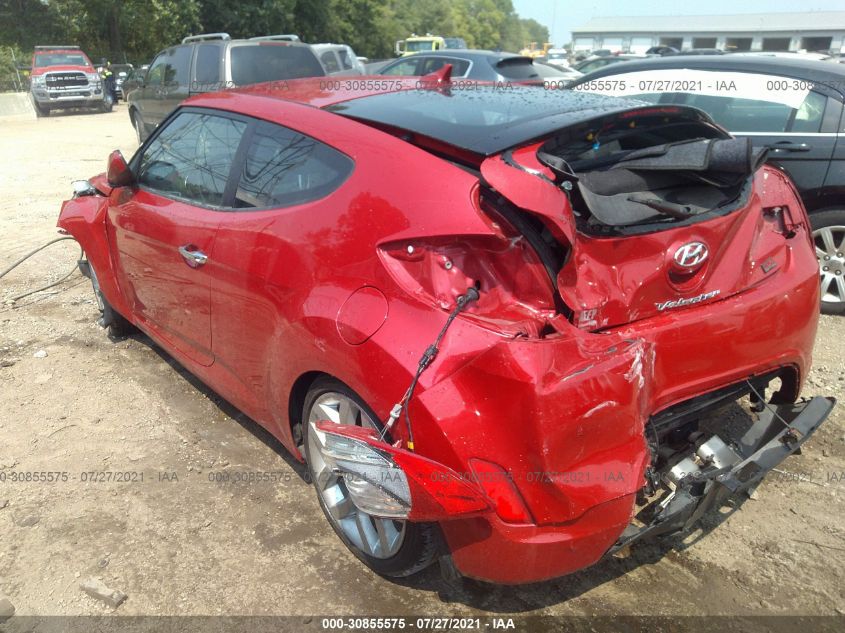 2014 HYUNDAI VELOSTER FLEX KMHTC6AD1EU213866
