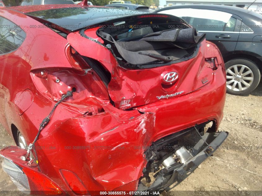 2014 HYUNDAI VELOSTER FLEX KMHTC6AD1EU213866