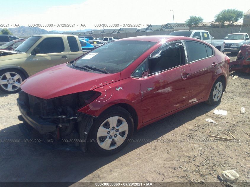 2016 KIA FORTE LX KNAFX4A62G5544882