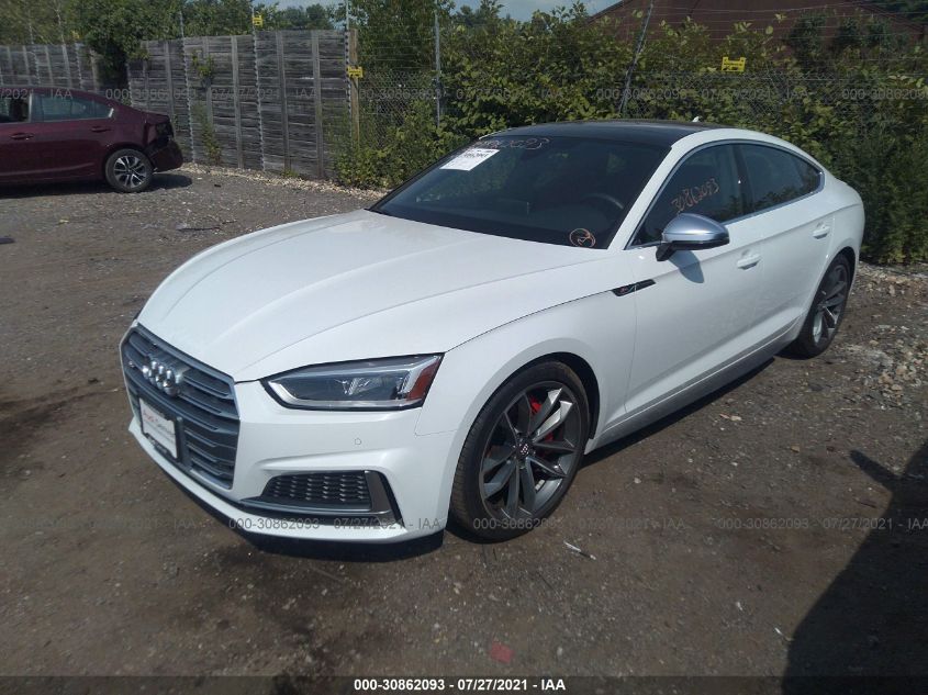 2018 AUDI S5 SPORTBACK PREMIUM PLUS WAUB4CF51JA093220