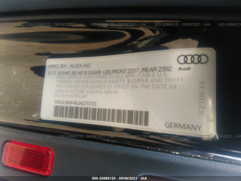 Audi A4 2018