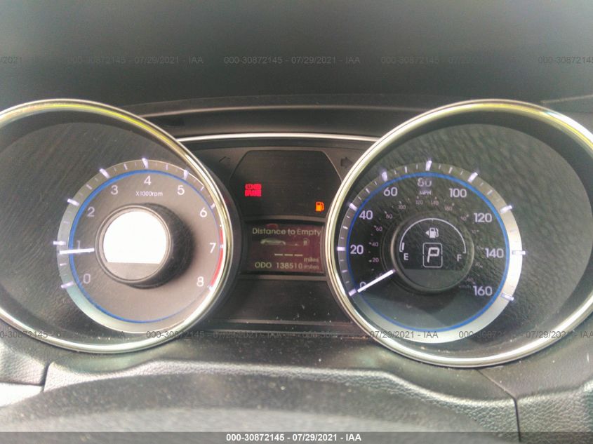 2013 HYUNDAI SONATA SE 5NPEC4AC9DH630119