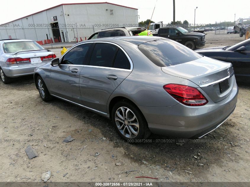 2015 MERCEDES-BENZ C-CLASS C 300 55SWF4KB0FU035094