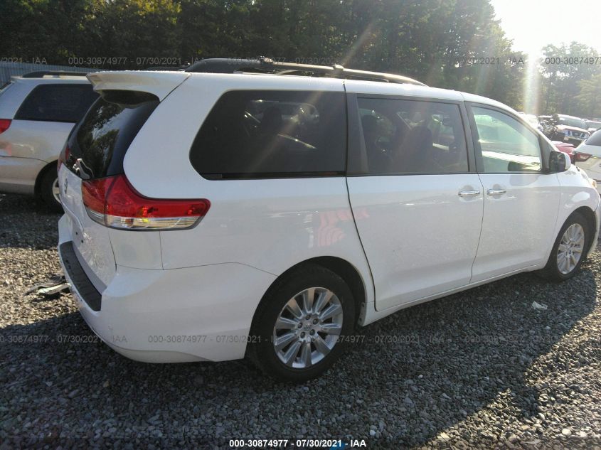2014 TOYOTA SIENNA LTD/XLE 5TDDK3DC1ES077160