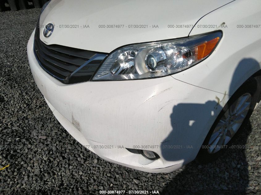 2014 TOYOTA SIENNA LTD/XLE 5TDDK3DC1ES077160
