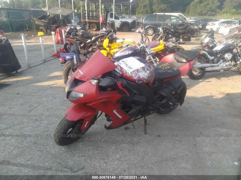 2008 KAWASAKI ZX1000 E JKAZXCE118A012440