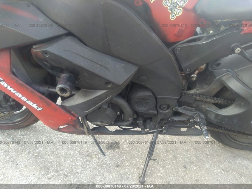 2008 KAWASAKI ZX1000 E JKAZXCE118A012440