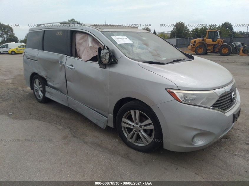 2013 NISSAN QUEST LE JN8AE2KP3D9068634