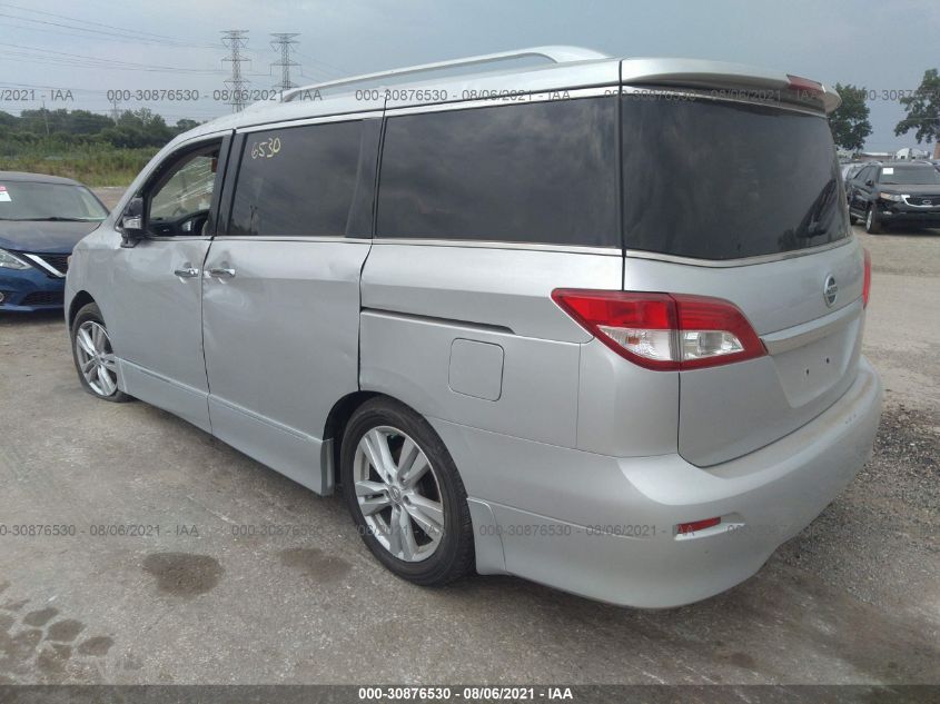 2013 NISSAN QUEST LE JN8AE2KP3D9068634