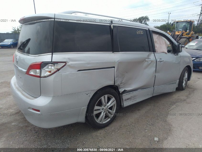 2013 NISSAN QUEST LE JN8AE2KP3D9068634