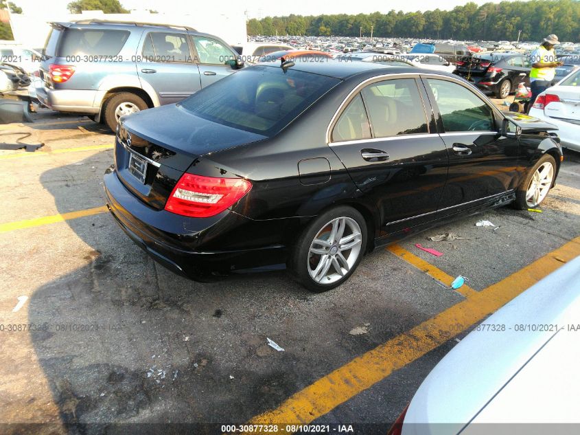 2013 MERCEDES-BENZ C-CLASS C 250 WDDGF4HB5DA851727