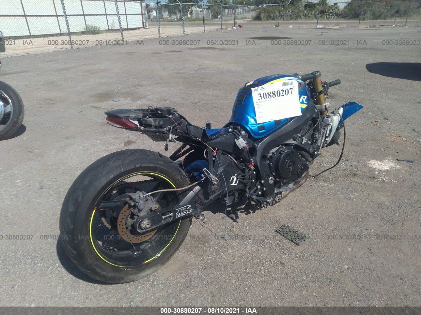 2015 SUZUKI GSX-R750 JS1GR7MAXF2100579