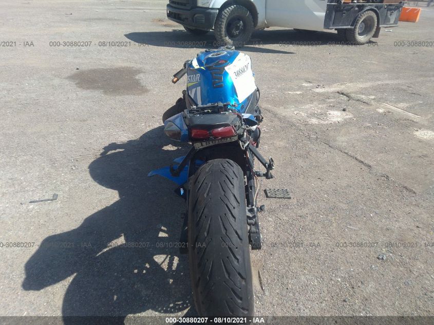 2015 SUZUKI GSX-R750 JS1GR7MAXF2100579