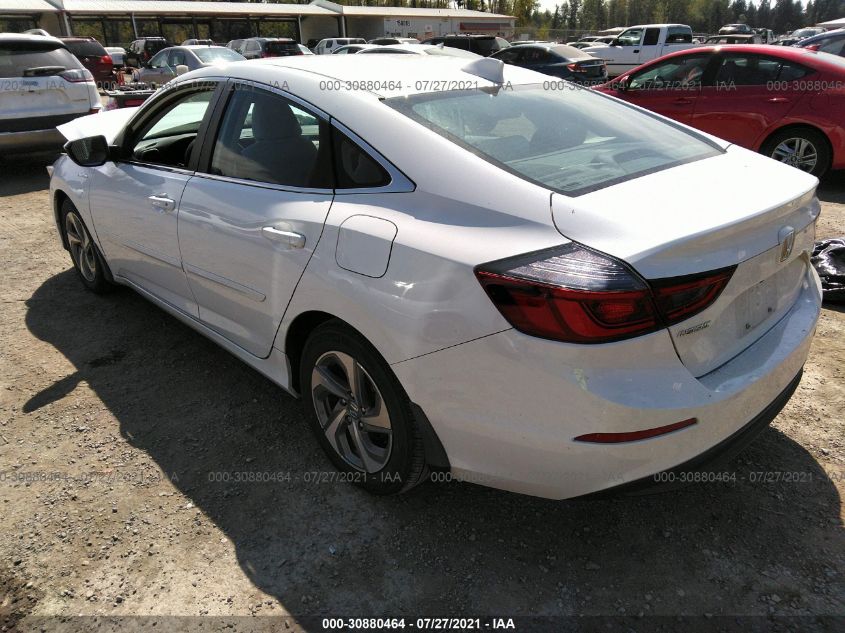 2020 HONDA INSIGHT EX 19XZE4F52LE008230