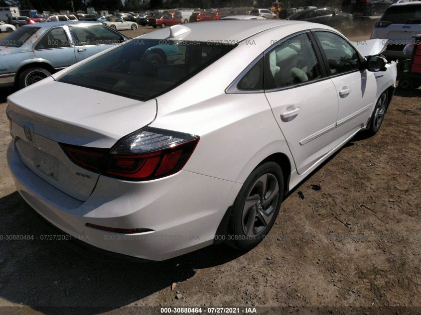 2020 HONDA INSIGHT EX 19XZE4F52LE008230