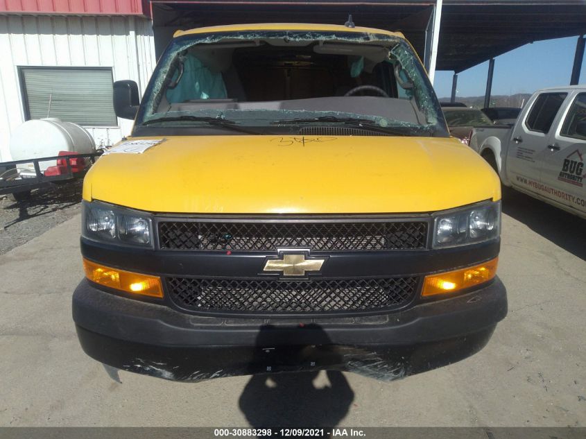 2021 CHEVROLET EXPRESS CARGO RWD 2500 REGULAR WHEELBASE WT - 1GCWGAFP6M1167849