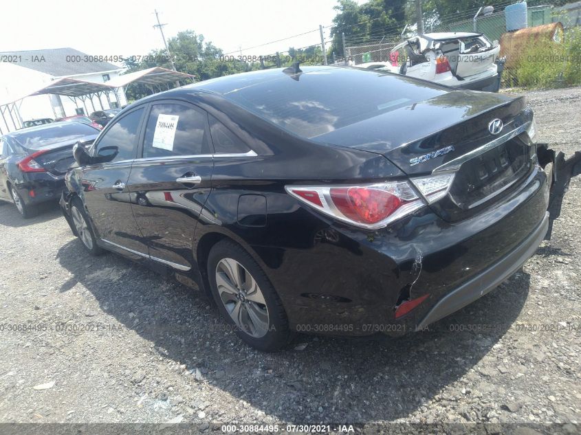 2014 HYUNDAI SONATA HYBRID LIMITED KMHEC4A41EA111658