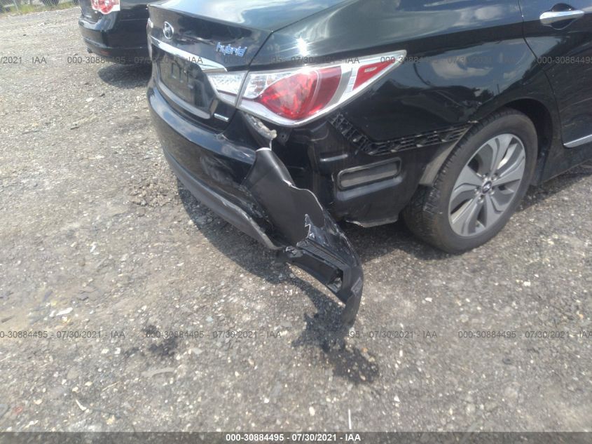2014 HYUNDAI SONATA HYBRID LIMITED KMHEC4A41EA111658
