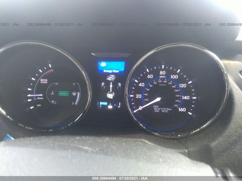2014 HYUNDAI SONATA HYBRID LIMITED KMHEC4A41EA111658