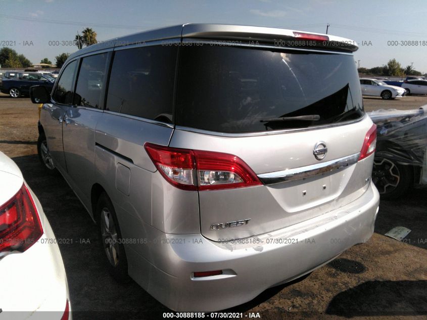 2013 NISSAN QUEST SV JN8AE2KP7D9065266