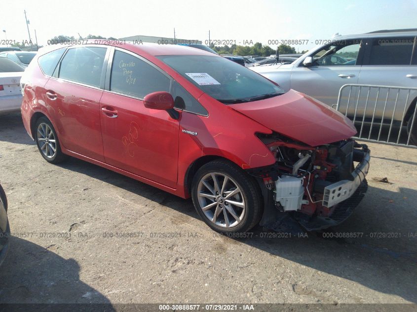 2015 TOYOTA PRIUS V TWO/FIVE/THREE/FOUR JTDZN3EU2FJ027757