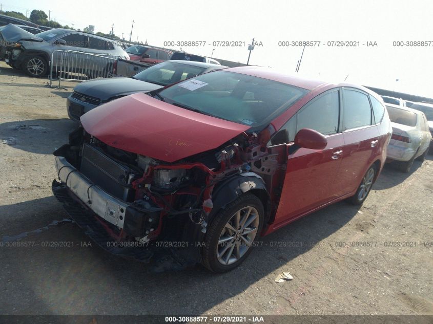 2015 TOYOTA PRIUS V TWO/FIVE/THREE/FOUR JTDZN3EU2FJ027757