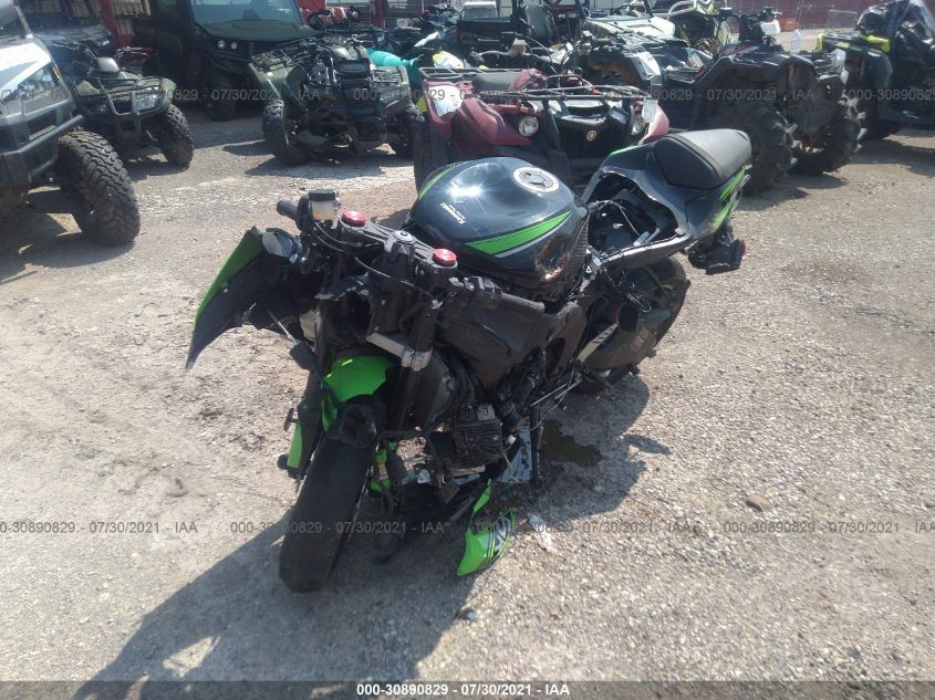 2016 KAWASAKI ZX636 E JKBZXJE17GA020251