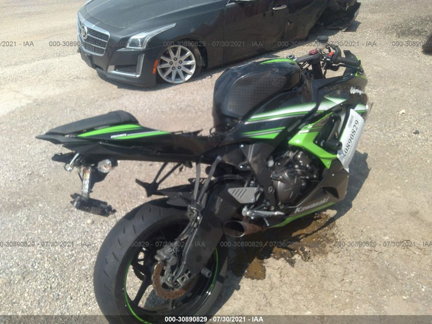 2016 KAWASAKI ZX636 E JKBZXJE17GA020251