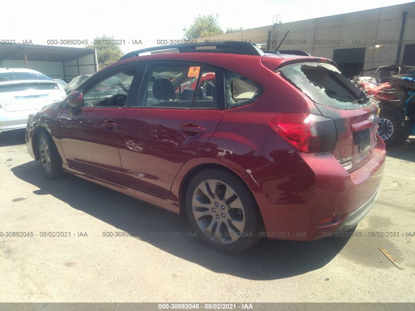 2013 SUBARU IMPREZA WAGON 2.0I SPORT LIMITED JF1GPAU60D2848510