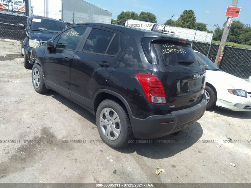 2015 CHEVROLET TRAX LS KL7CJKSB0FB087963
