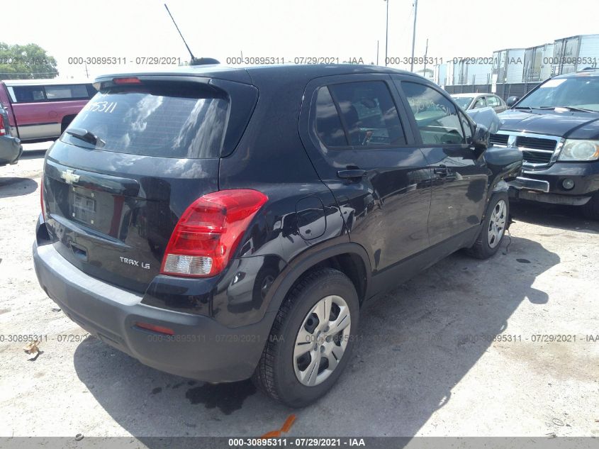 2015 CHEVROLET TRAX LS KL7CJKSB0FB087963