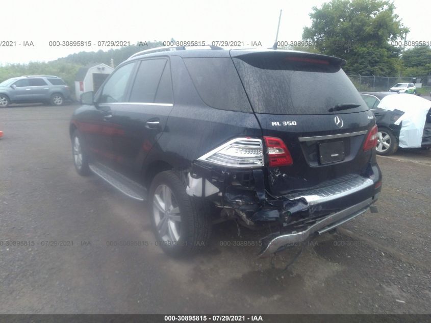 2015 MERCEDES-BENZ M-CLASS ML 350 4JGDA5HB5FA596724