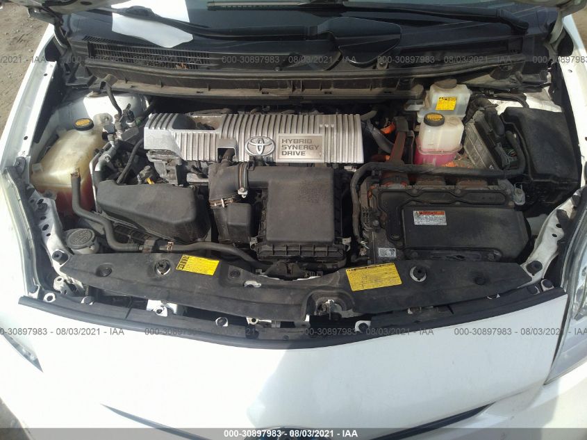 2013 TOYOTA PRIUS ONE/TWO/THREE/FOUR/FIVE JTDKN3DU5D5595641