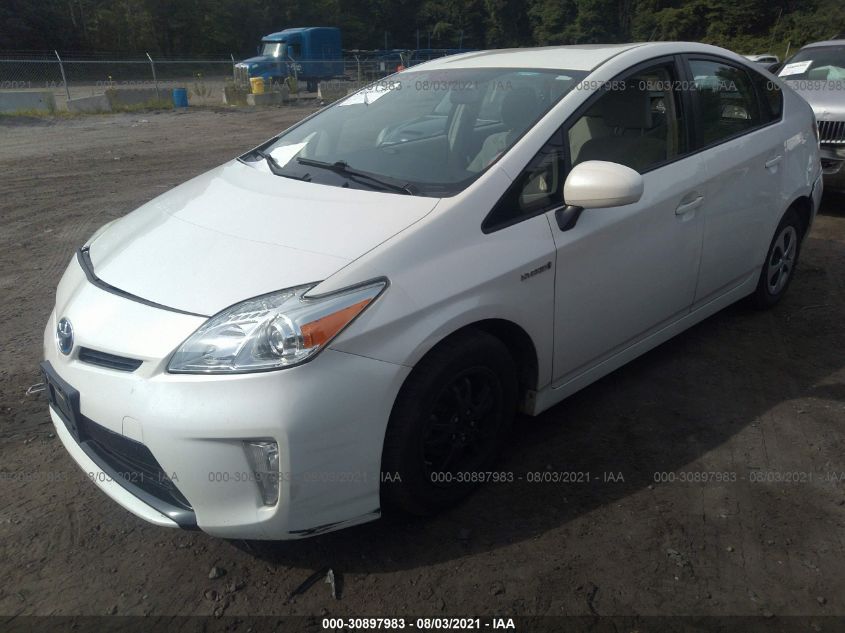 2013 TOYOTA PRIUS ONE/TWO/THREE/FOUR/FIVE JTDKN3DU5D5595641