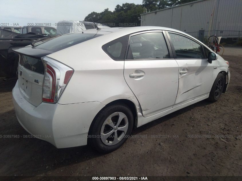 2013 TOYOTA PRIUS ONE/TWO/THREE/FOUR/FIVE JTDKN3DU5D5595641
