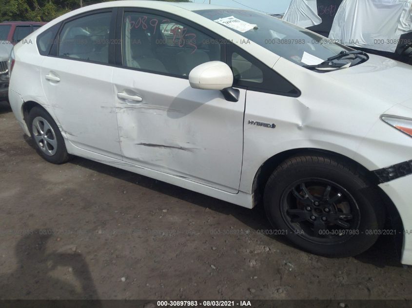 2013 TOYOTA PRIUS ONE/TWO/THREE/FOUR/FIVE JTDKN3DU5D5595641