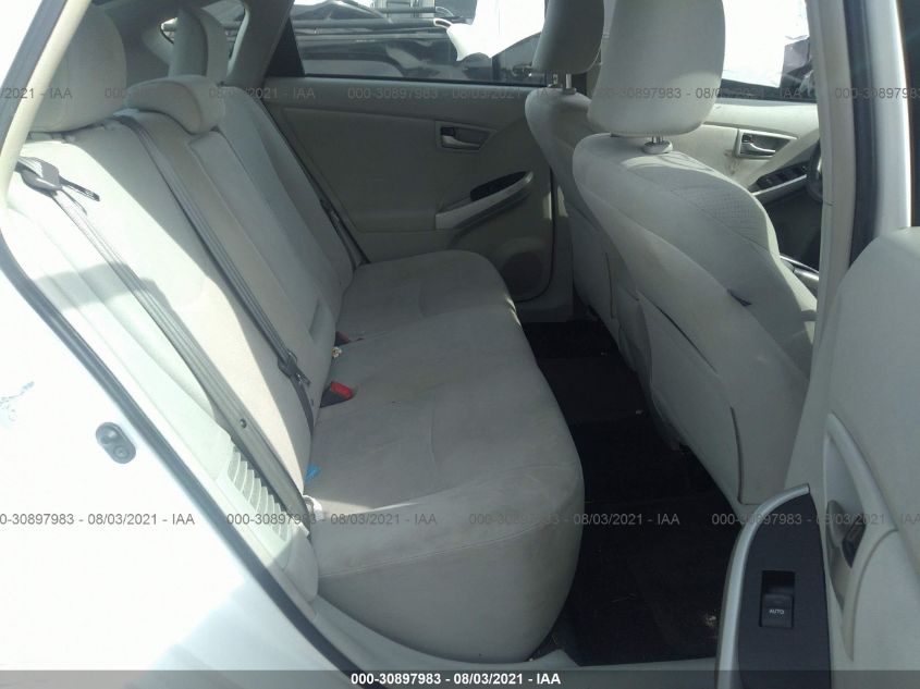 2013 TOYOTA PRIUS ONE/TWO/THREE/FOUR/FIVE JTDKN3DU5D5595641