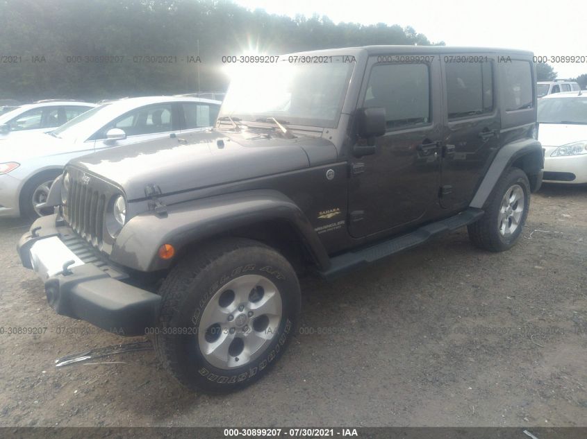 2014 JEEP WRANGLER UNLIMITED SAHARA 1C4BJWEG1EL198236