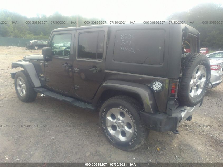 2014 JEEP WRANGLER UNLIMITED SAHARA 1C4BJWEG1EL198236