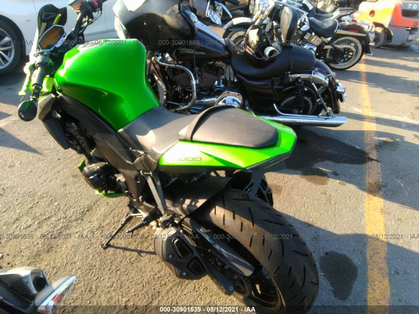 2013 KAWASAKI ZR1000 D JKAZRCD19DA035034