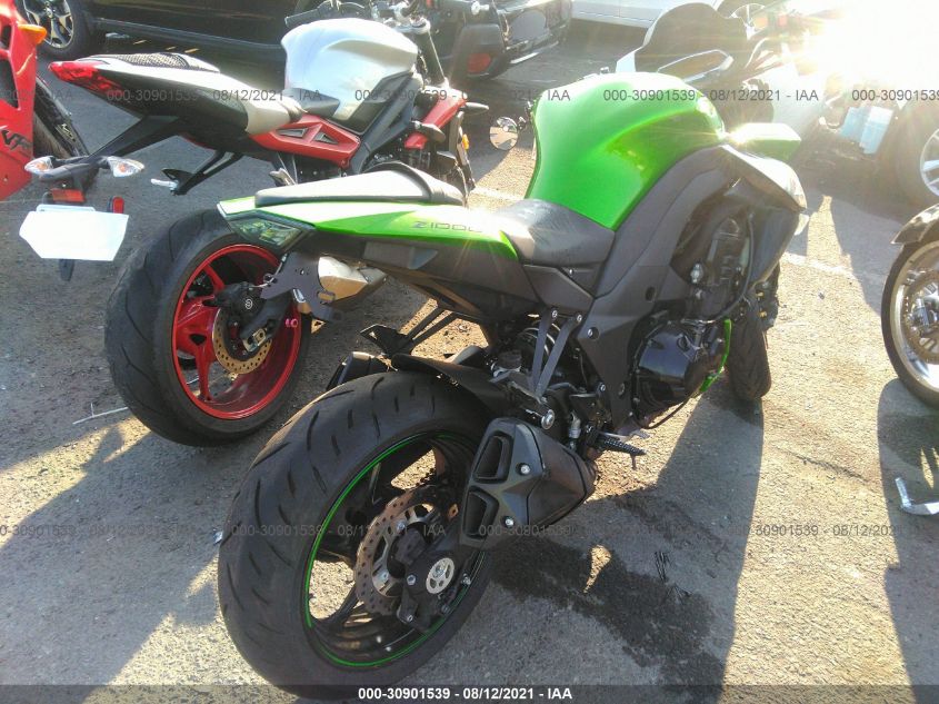 2013 KAWASAKI ZR1000 D JKAZRCD19DA035034